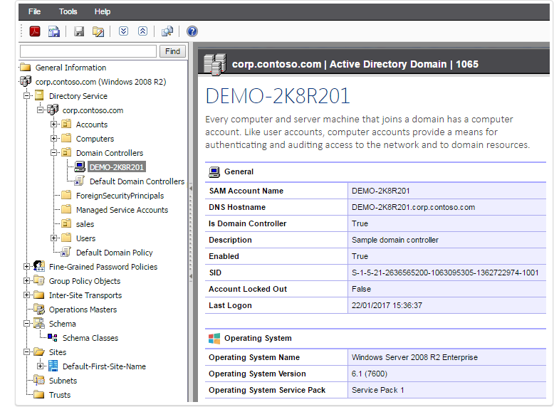 Active Directory Computer screenshot