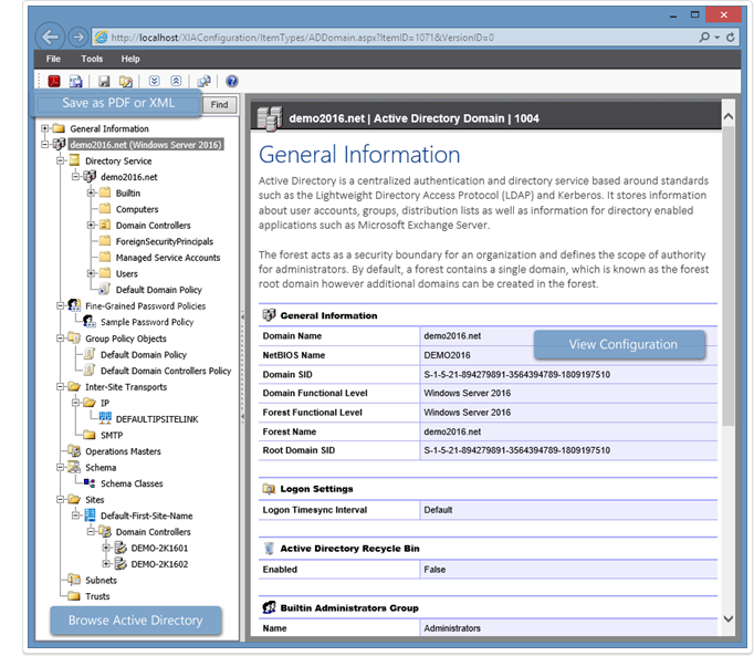 Active Directory screenshot