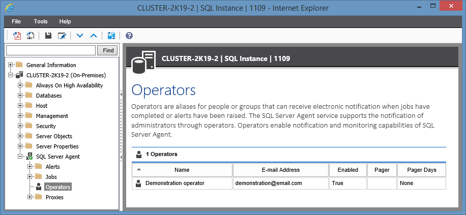 Microsoft SQL Server - System Supported