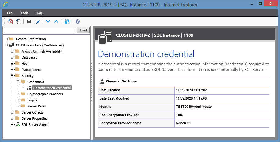 Microsoft SQL Server - System Supported