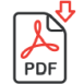 PDF output icon