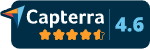 Capterra review badge 4.5