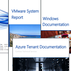 IT documentation example for Windows server